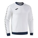 Joma Pullover Sweatshirt Heroic (100% poliester, materiał fleece) biały/granatowy męski