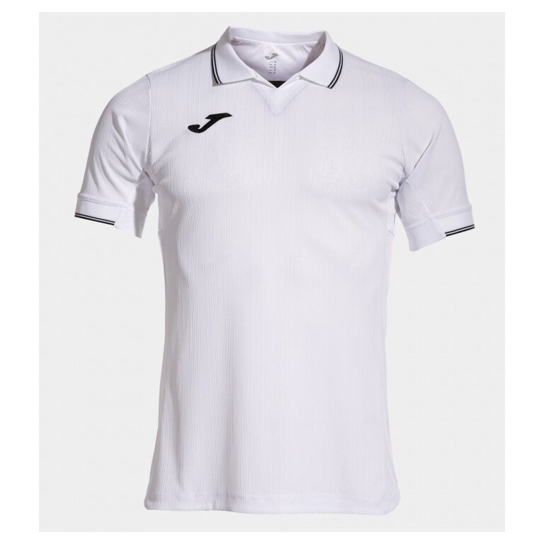 Joma Sport-Polo Fit One (lekki, oddychający) biały męski