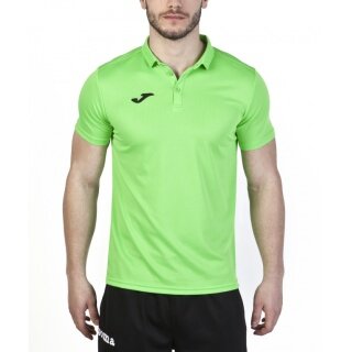 Joma Sport-Polo Hobby (przyjemne uczucie noszenia) neonowy zielony mężczyzna