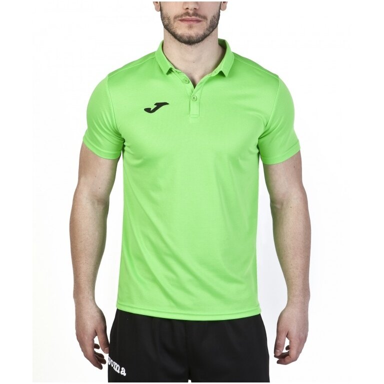 Joma Sport-Polo Hobby (przyjemne uczucie noszenia) neonowy zielony mężczyzna