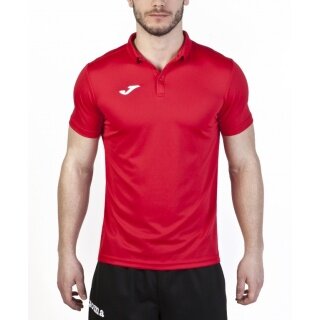 Joma Sport-Polo Hobby (przyjemne uczucie noszenia) czerwony mężczyźni