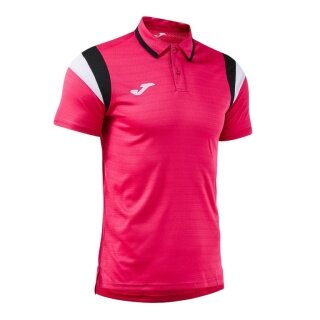 Joma Sport-Polo Terra (lekki, oddychający) różowy/czarny męski