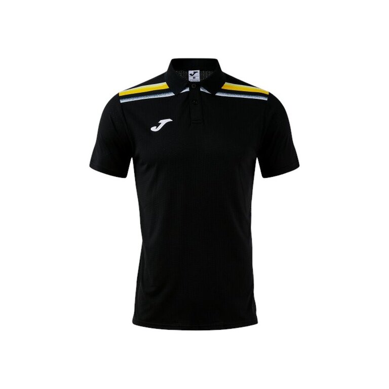 Joma Sport-Polo Toledo II (elastyczny i lekki materiał) czarny męski