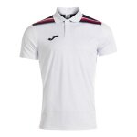 Joma Sport-Polo Toledo II (elastyczny i lekki materiał) biały męski
