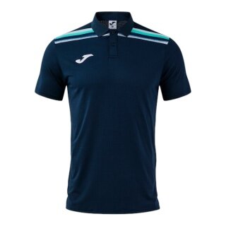 Joma Sport-Polo Toledo II (elastyczny i lekki materiał) ciemnoniebieski męski