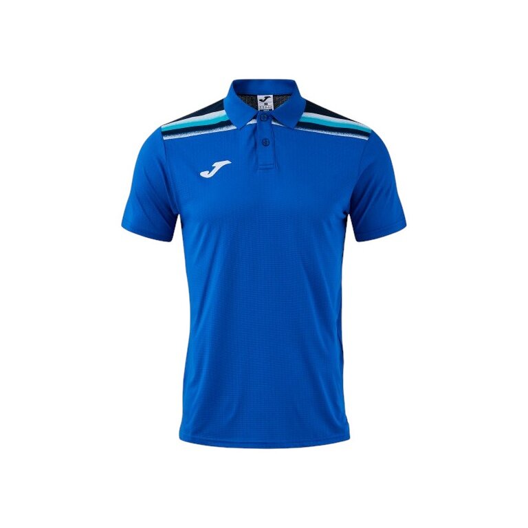 Joma Sport-Polo Toledo II (elastyczny i lekki materiał) królewski niebieski męski