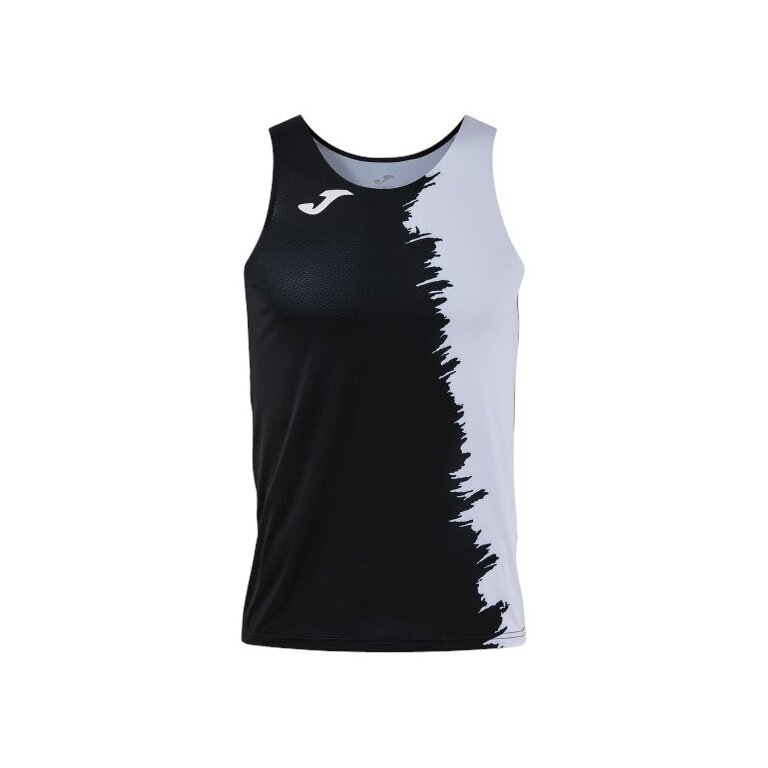 Joma Sport-Tank Top Picacho City (lekkie, elastyczne materiały) czarno-białe męskie