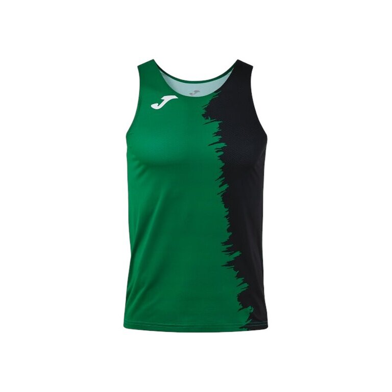 Tank top sportowy Joma Picacho City (lekki, elastyczny materiał) zielony/czarny męski