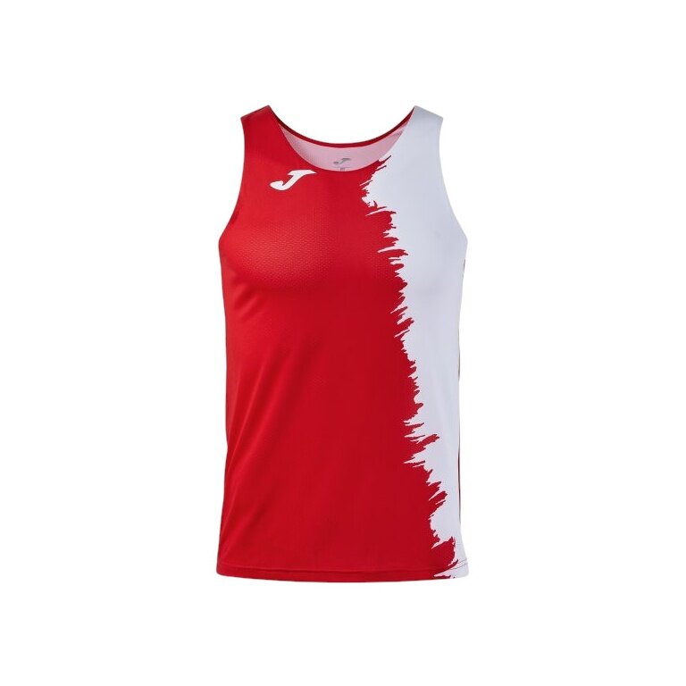 Joma Sport-Tank Top Picacho City (lekki, elastyczny materiał) czerwono-biały męski
