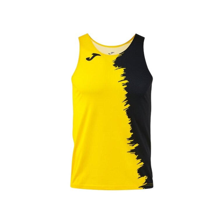 Joma Sport-Tank Top Picacho City (lekki, elastyczny materiał) żółto-czarny męski