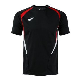 Joma Sport-Tshirt Championship 20 (wysoki komfort noszenia, rec. poliester) czarny/czerwony męski