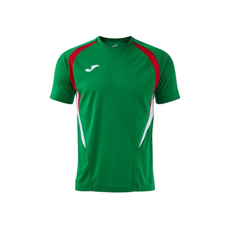 Joma Sport-Tshirt Championship 20 (wysoki komfort noszenia, recyklingowany poliester) zielony męski