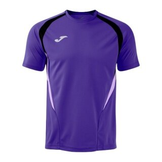 Joma Sport-Tshirt Championship 20 (wysoki komfort noszenia, recyklingowany poliester) fioletowy/czarny męski