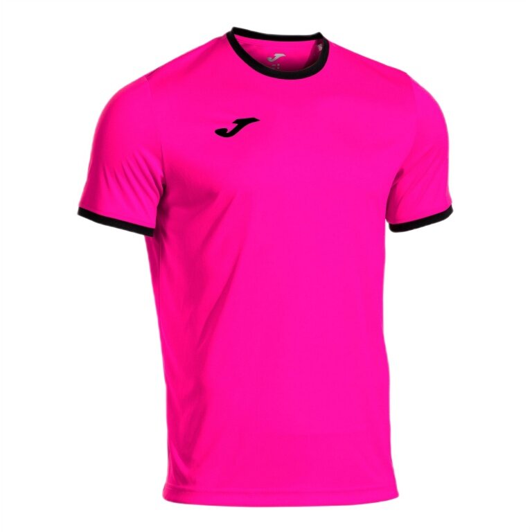 Joma Sport-Tshirt Combi Premium (100% poliester, oddychający) neon różowy męski