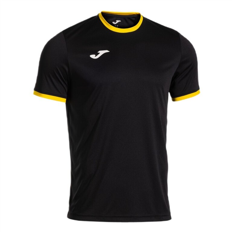 Joma Sport-Tshirt Combi Premium (100% poliester, oddychający) czarny/żółty męski