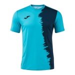 Koszulka sportowa Joma Picacho City (lekki, elastyczny materiał) turkusowo-granatowa męska