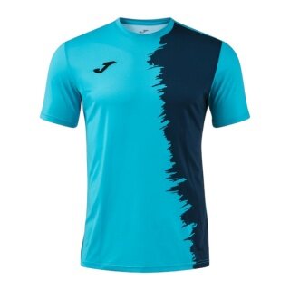 Koszulka sportowa Joma Picacho City (lekki, elastyczny materiał) turkusowo-granatowa męska