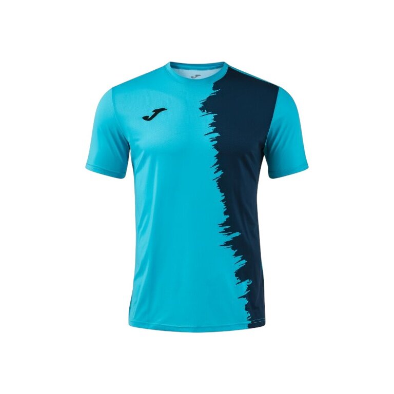Koszulka sportowa Joma Picacho City (lekki, elastyczny materiał) turkusowo-granatowa męska