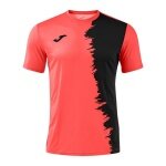 Koszulka sportowa Joma Picacho City (lekki, elastyczny materiał) koralowo-czarna męska
