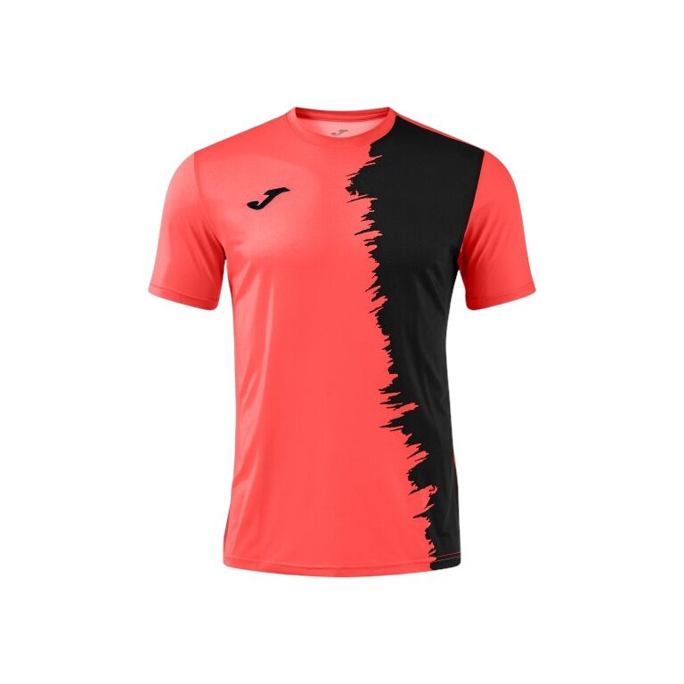 Koszulka sportowa Joma Picacho City (lekki, elastyczny materiał) koralowo-czarna męska
