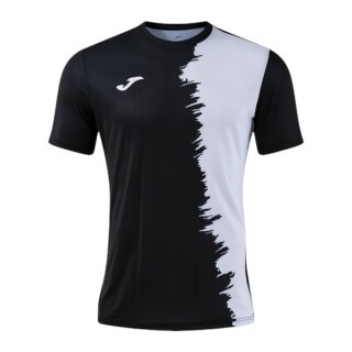 Koszulka sportowa Joma Picacho City (lekki, elastyczny materiał) czarna/biała męska