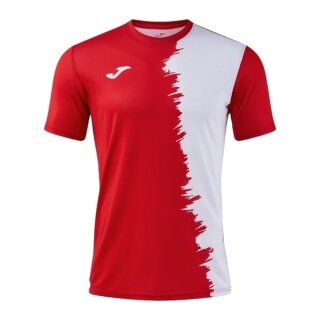 Koszulka sportowa Joma Picacho City (lekki, elastyczny materiał) czerwono/biała męska