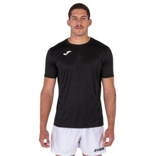 Joma Koszulka Sportowa Strong (lekka, oddychająca) czarna Mężczyźni