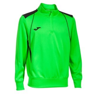 Joma Pullover Championship VII Sweatshirt (Half-Zip, Fleece-Wnętrze) neonzielony Mężczyźni