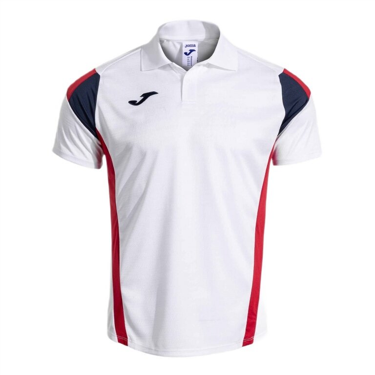 Joma Tennis Polo Krótkie Montreal 2025 biało/czerwone męskie