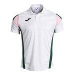 Joma Tennis Polo Krótkie Montreal 2025 biało/zielone męskie