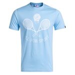 Joma T-shirt tenisowy Challenge (bawełna) niebieski męski