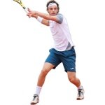 Spodenki tenisowe Joma Bermuda Master granatowe męskie