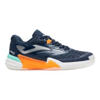 Buty tenisowe Joma Roland 2603 na nawierzchnię clay/sand, amortyzacja 2026, granatowo-pomarańczowe, męskie