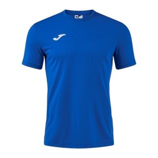 Koszulka treningowa Joma Combi Pro (okrągły dekolt, wysoka oddychalność) niebieska krótkie rękawy męska