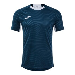 Koszulka treningowa Joma Kick Pro (elastyczny materiał, lekka, oddychająca) granatowa/biała męska