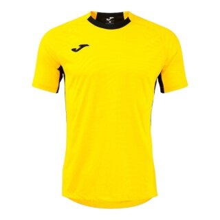 Koszulka treningowa Joma Kick Pro (elastyczny materiał, lekka, oddychająca) żółto-czarna męska