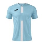Joma T-shirt treningowe Proteam III (dekolt w serek, lekkie, oddychające) niebiesko-białe męskie