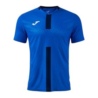 Koszulka treningowa Joma Proteam III (dekolt w serek, lekka, oddychająca) niebieska/granatowa męska