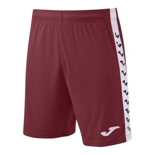 Spodenki treningowe Joma Heroic (100% poliester) krótkie bordowe/białe męskie