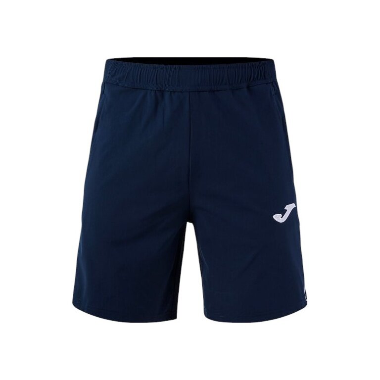 Spodenki treningowe Joma Toledo II (100% poliester) krótkie ciemnoniebiesko/zielone męskie