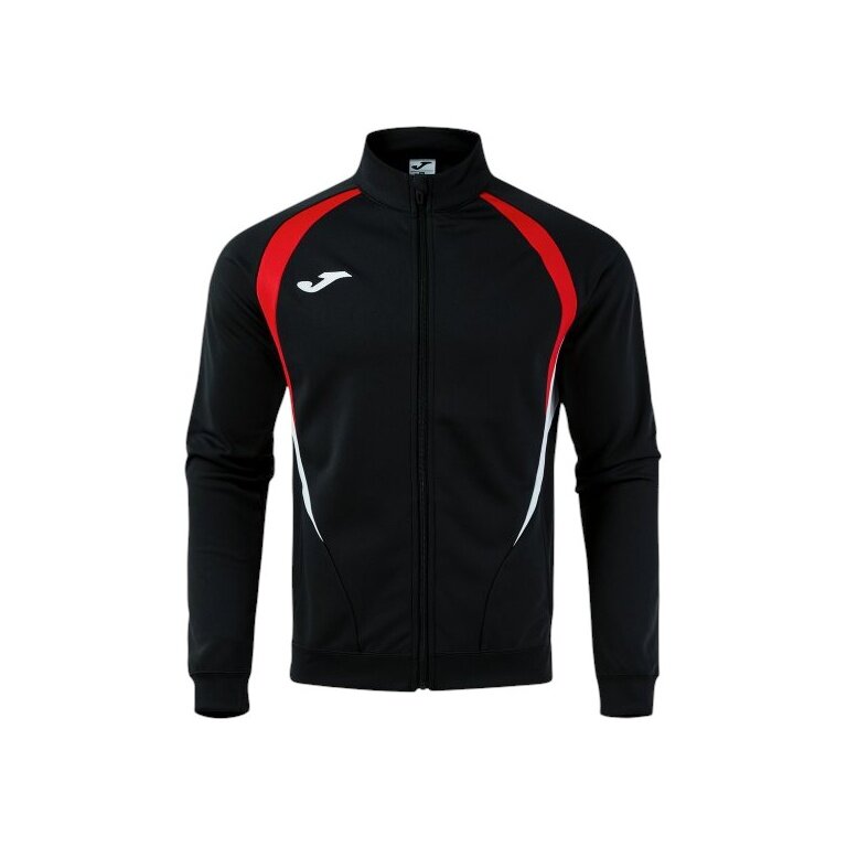 Joma kurtka treningowa Championship 20 (oddychająca, wygodna, z recyklingowanego poliestru) czarna/czerwona męska