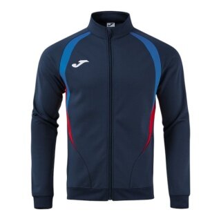 Joma kurtka treningowa Championship 20 (oddychająca, wygodna, z recyklingowanego poliestru) granatowa/królewsko-niebieska męska