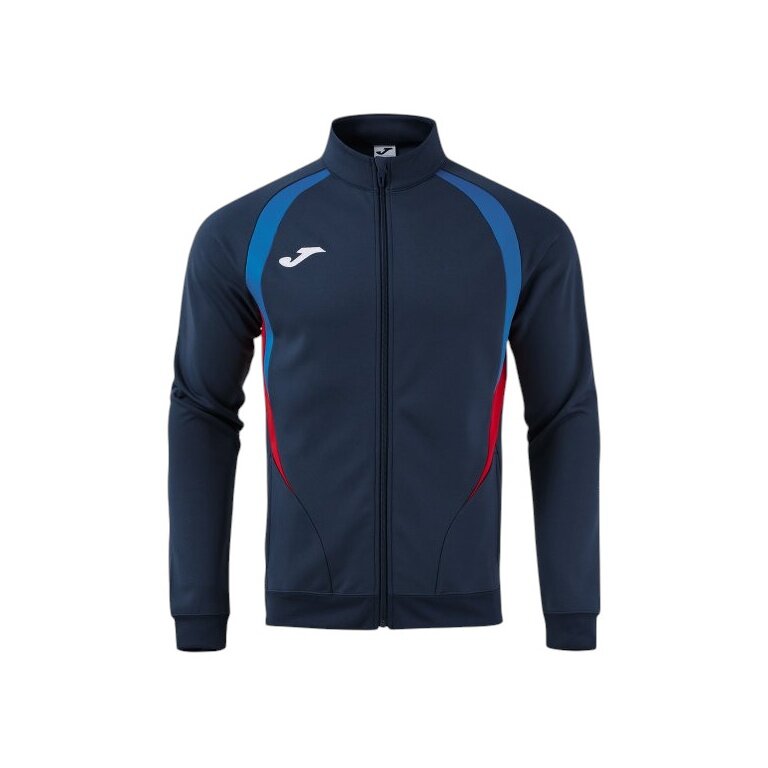 Joma kurtka treningowa Championship 20 (oddychająca, wygodna, z recyklingowanego poliestru) granatowa/królewsko-niebieska męska