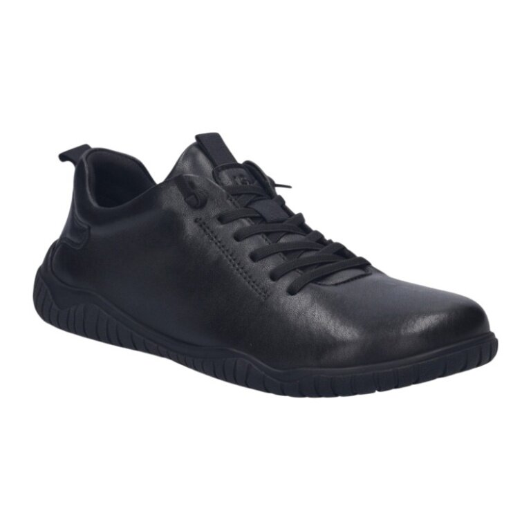 Buty Barfussschuhe Sneaker Josef Seibel Wallace 04 (skóra gładka) czarne męskie