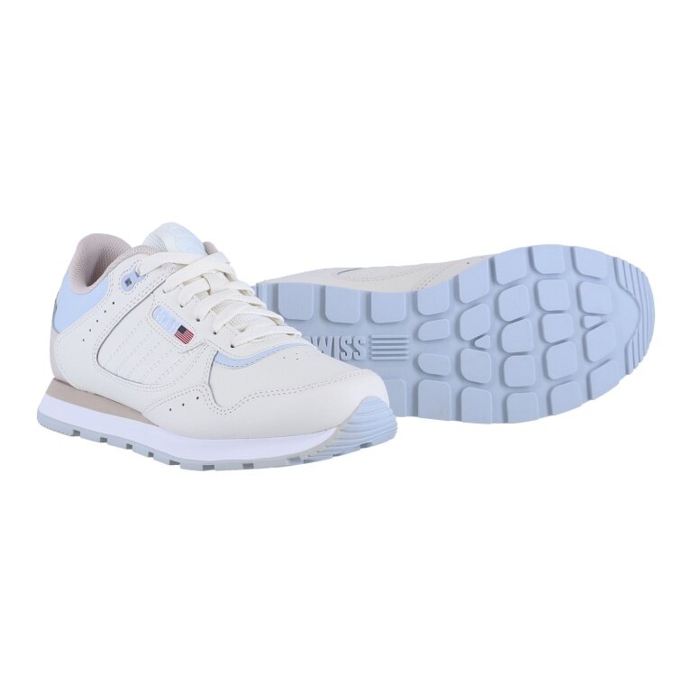 KSwiss Sneaker Vista Runner skórzane kremowo-białe damskie