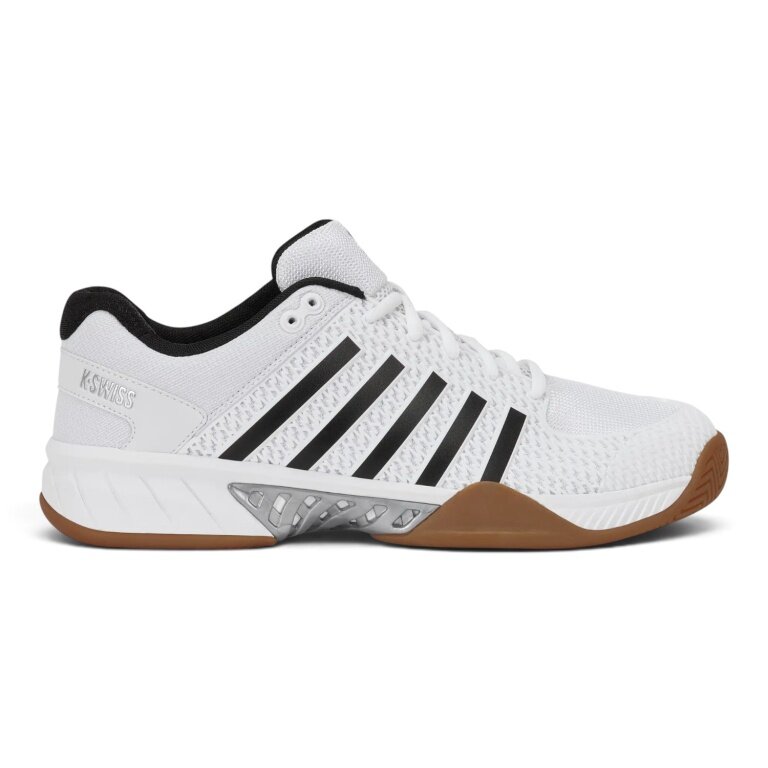 KSwiss halowe buty sportowe Express Light białe/czarne/srebrne męskie