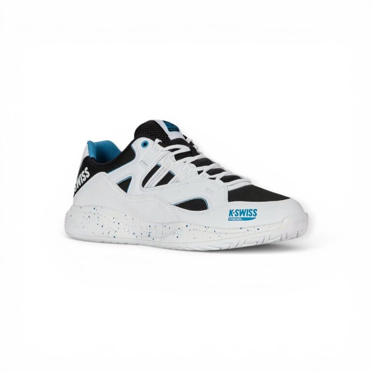 Buty do padla KSwiss Tura Team białe/czarne/niebieskie męskie