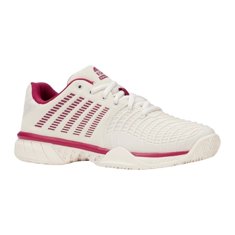 KSwiss buty do padla Express Light 3 - kremowo-białe/czerwone damskie