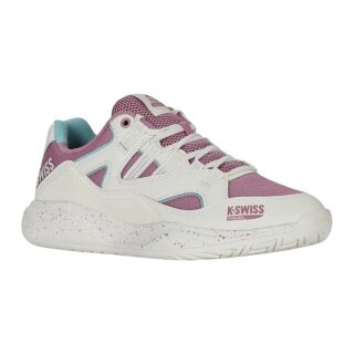 KSwiss buty do padla Tura Team - białe/fioletowe damskie