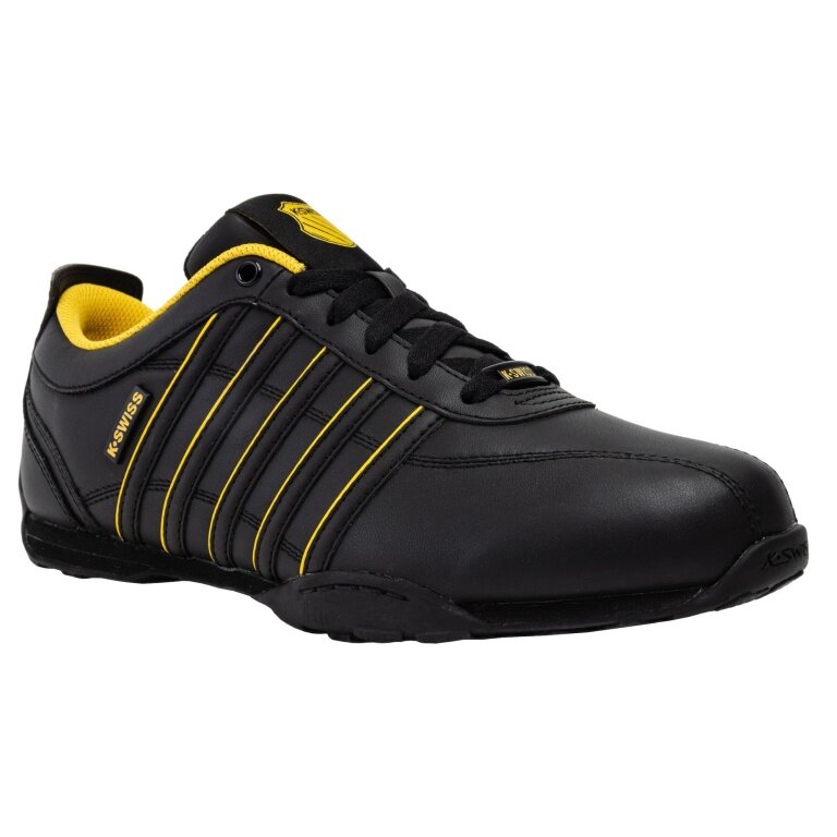 KSwiss Sneaker Arvee 1.5 skórzane 2026 czarne/żółte męskie